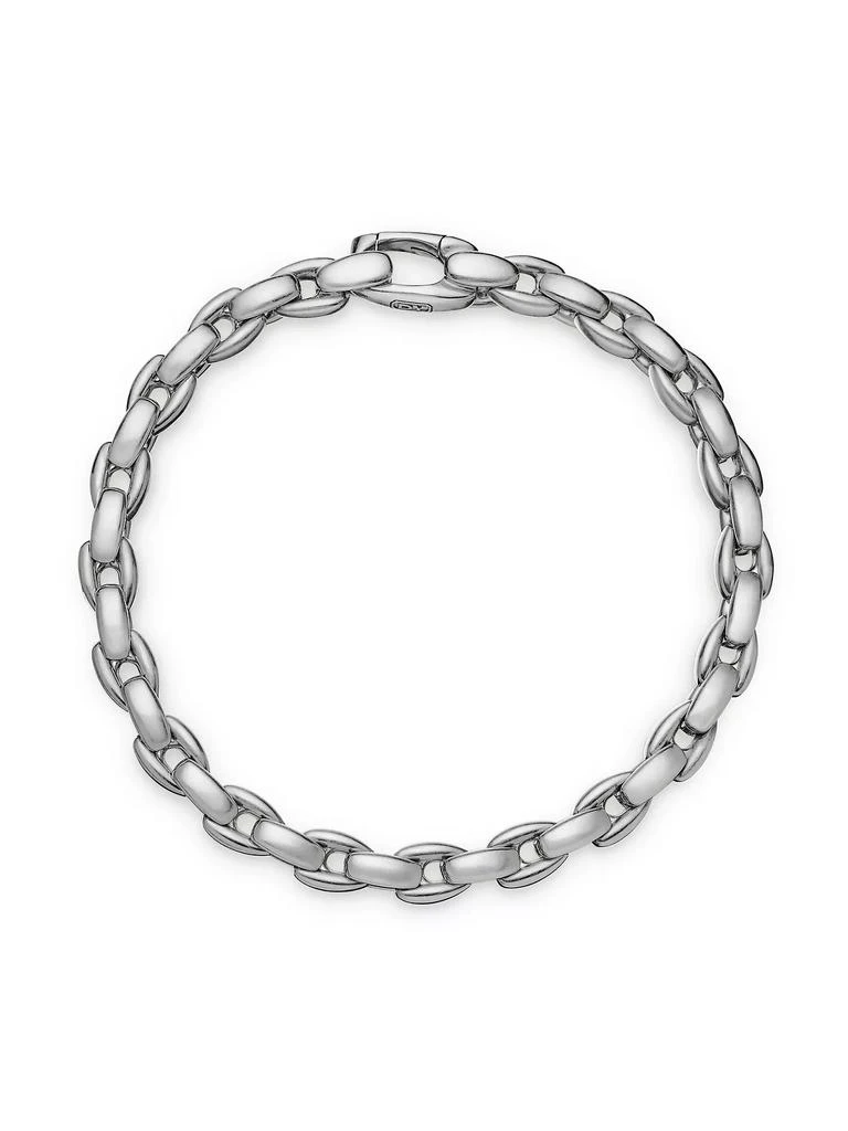 商品David Yurman|Elongated Box Chain Bracelet in Sterling Silver, 6MM,价格¥5646,第2张图片详细描述