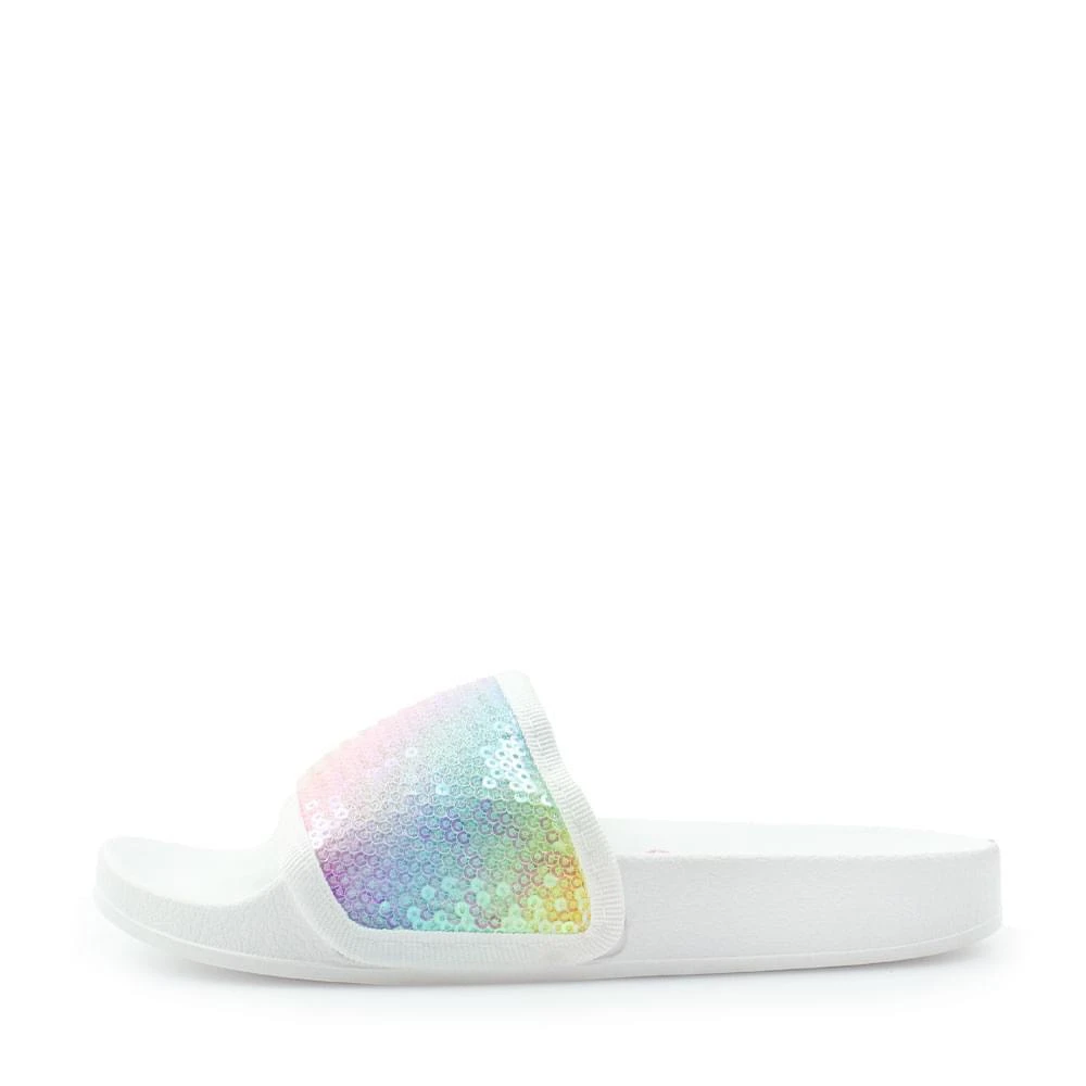 商品Lelli Kelly|White Sequin Sliders,价格¥240,第5张图片详细描述