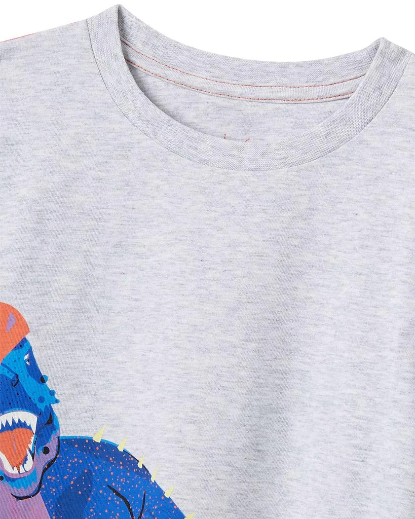 商品Joules|Boy's Finlay Dinosaur Graphic Long Sleeve T-Shirt, Size 2-6,价格¥54,第3张图片详细描述