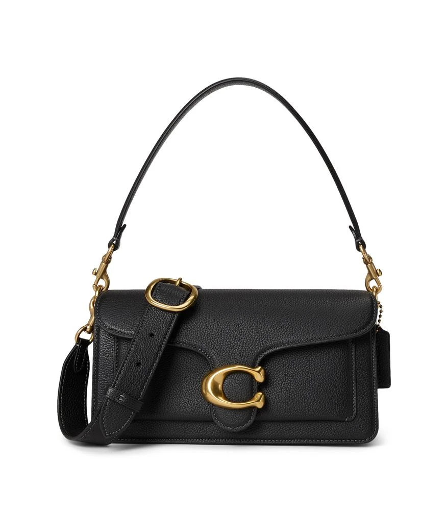 商品Coach|Polished Pebble Leather Tabby Shoulder Bag 26,价格¥3597,第1张图片