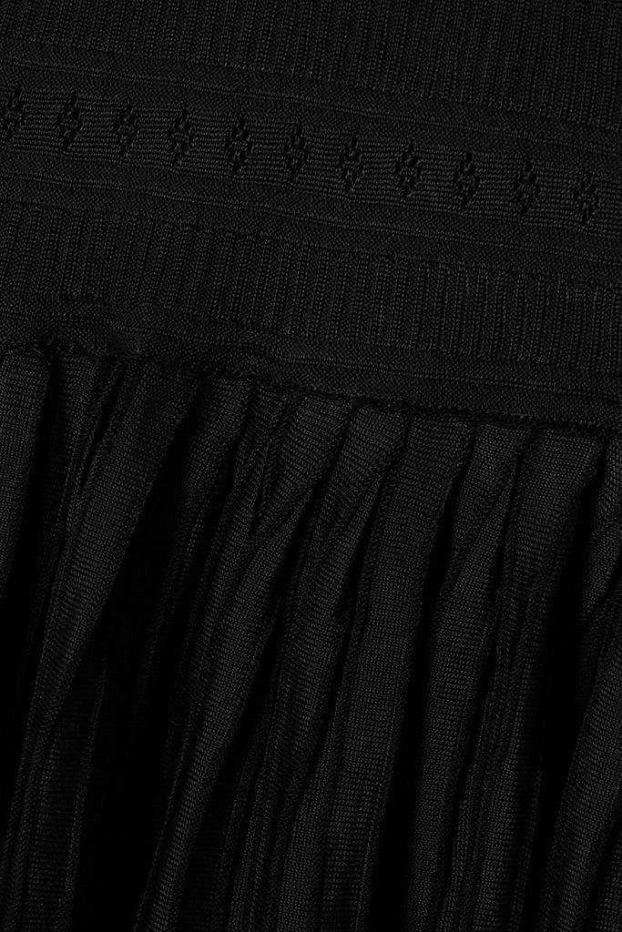 商品Paco Rabanne|Chain-embellished pointelle-knit mini dress,价格¥1571,第4张图片详细描述