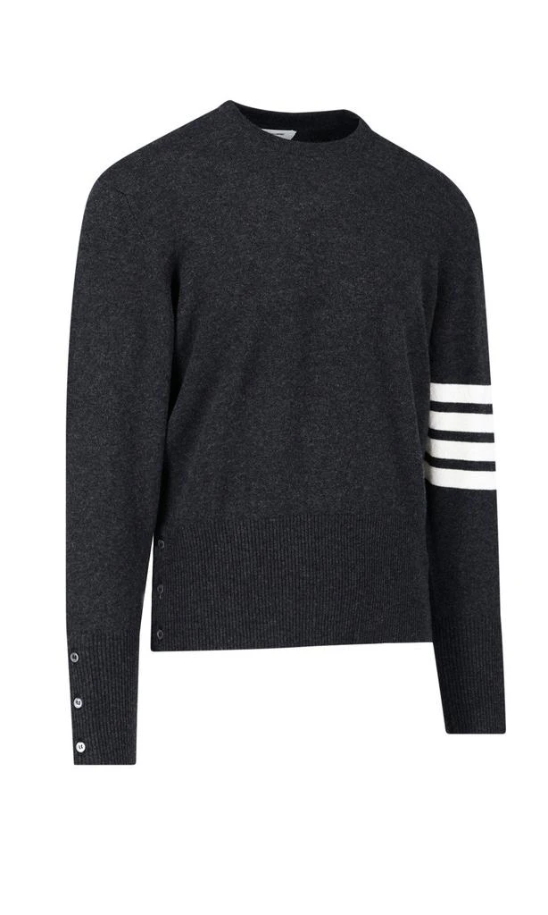 商品Thom Browne|Thom Browne 4-Bar Crewneck Jumper,价格¥7475,第3张图片详细描述