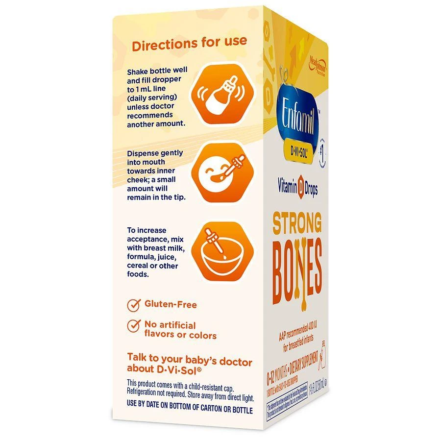 Vitamin D Supplement Drops for Infants Bottle 商品