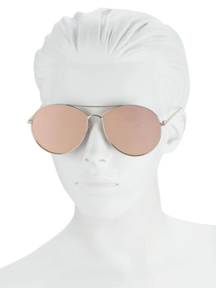 商品GENTLE MONSTER|Ranny Ring 57MM Aviator Sunglasses,价格¥1949,第2张图片详细描述