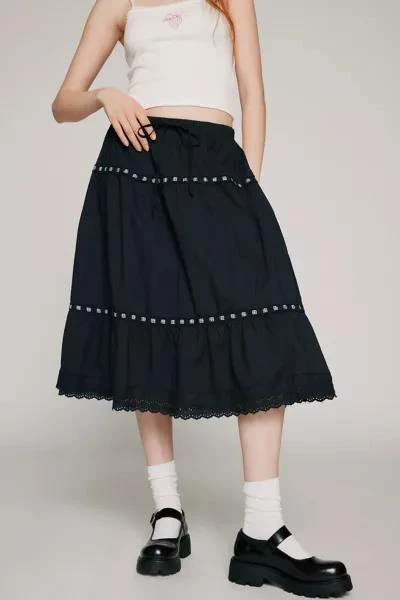 商品Kimchi Blue|Kimchi Blue Laina Prairie Skirt,价格¥522,第2张图片详细描述