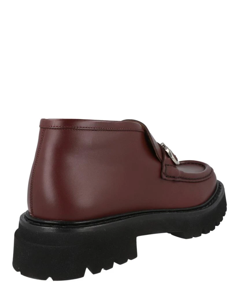 商品Salvatore Ferragamo|Geffer 2 Gancini Ankle Boots,价格¥2886,第3张图片详细描述