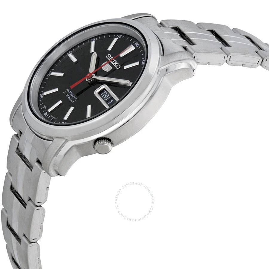 商品Seiko|Series 5 Automatic Black Dial Stainless Steel Watch SNKL83,价格¥783,第2张图片详细描述