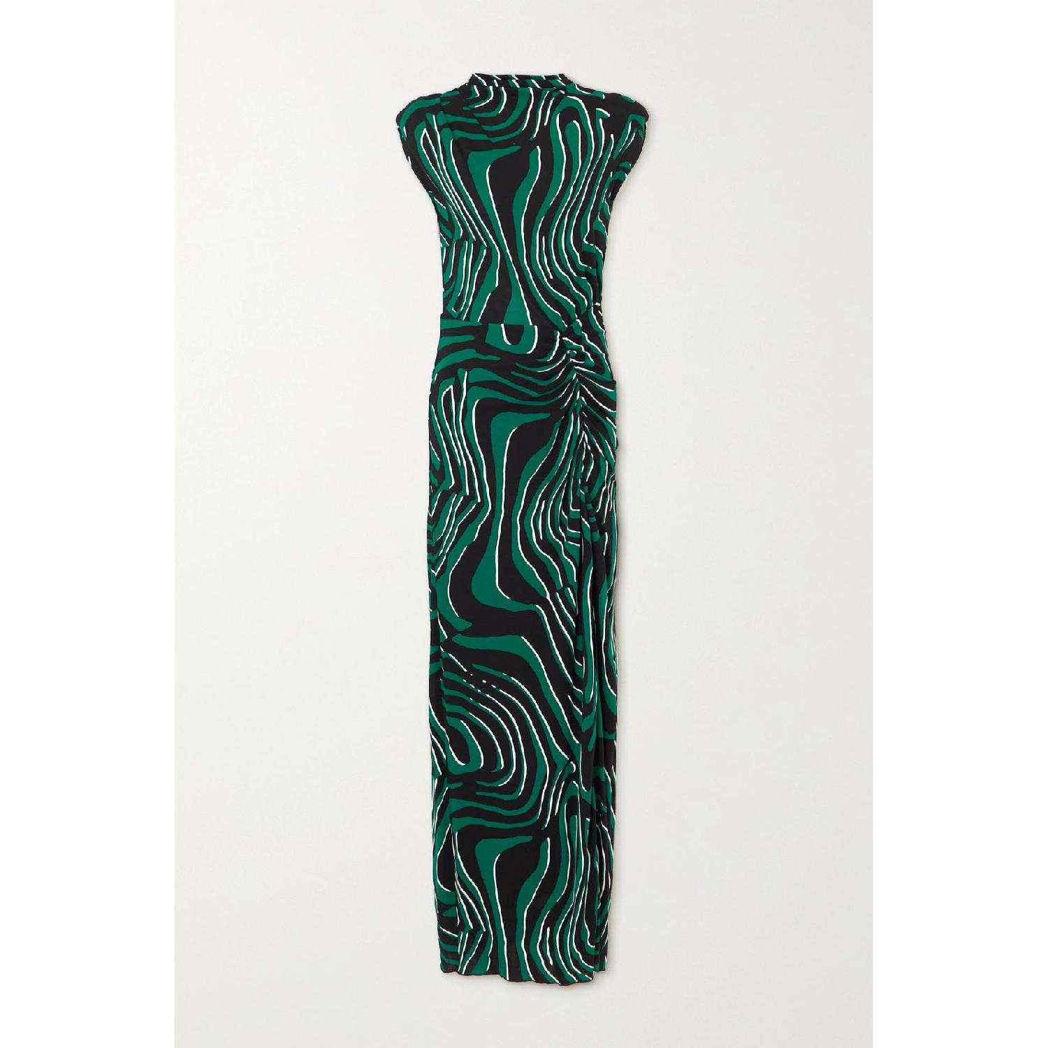 【特惠6.0折】包邮包税【预售7天发货】 DIANE VON FURSTENBERG 23秋冬 女士 连衣裙 Apollo 印花平纹布超长连衣裙 1647597289317297 DVFDS4Q014ZBHDE 商品第1张图片规格展示