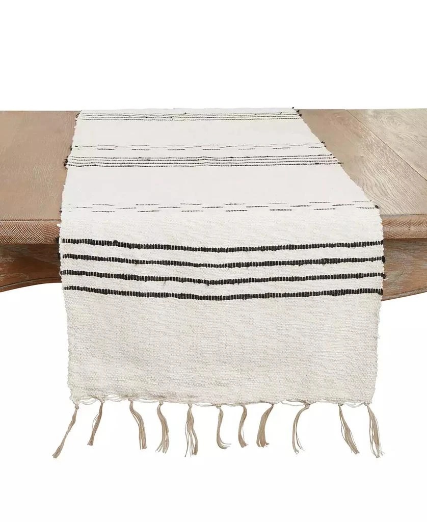 商品Saro Lifestyle|Sleek Striped Table Runner, 16"x72",价格¥838,第1张图片