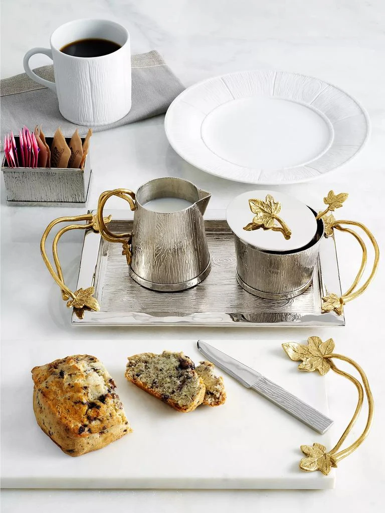 商品Michael Aram|Ivy & Oak Stainless Steel & Brass Creamer,价格¥786,第2张图片详细描述