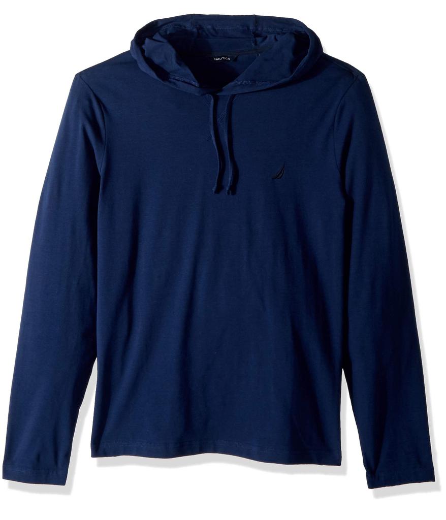 Nautica Men's Long Sleeve Pullover Hoodie Knit Shirt商品第1张图片规格展示