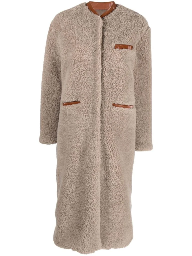 商品ALYSI|ALYSI Long faux fur coat,价格¥2765,第1张图片