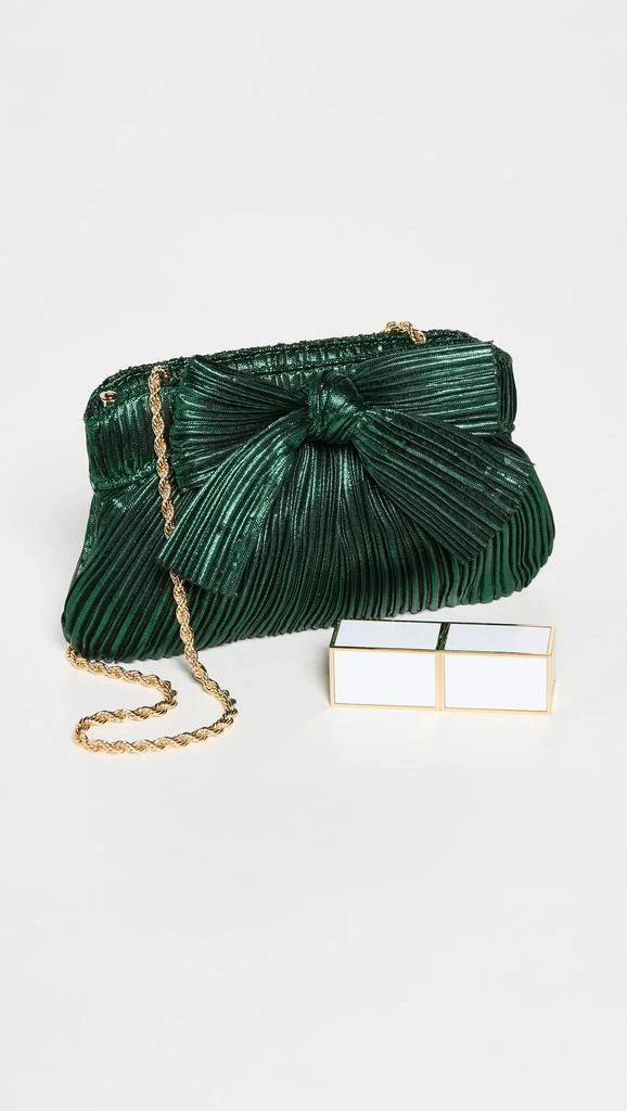 商品Loeffler Randall|Loeffler Randall 迷你裥褶蝴蝶结手拿包,价格¥1045,第3张图片详细描述
