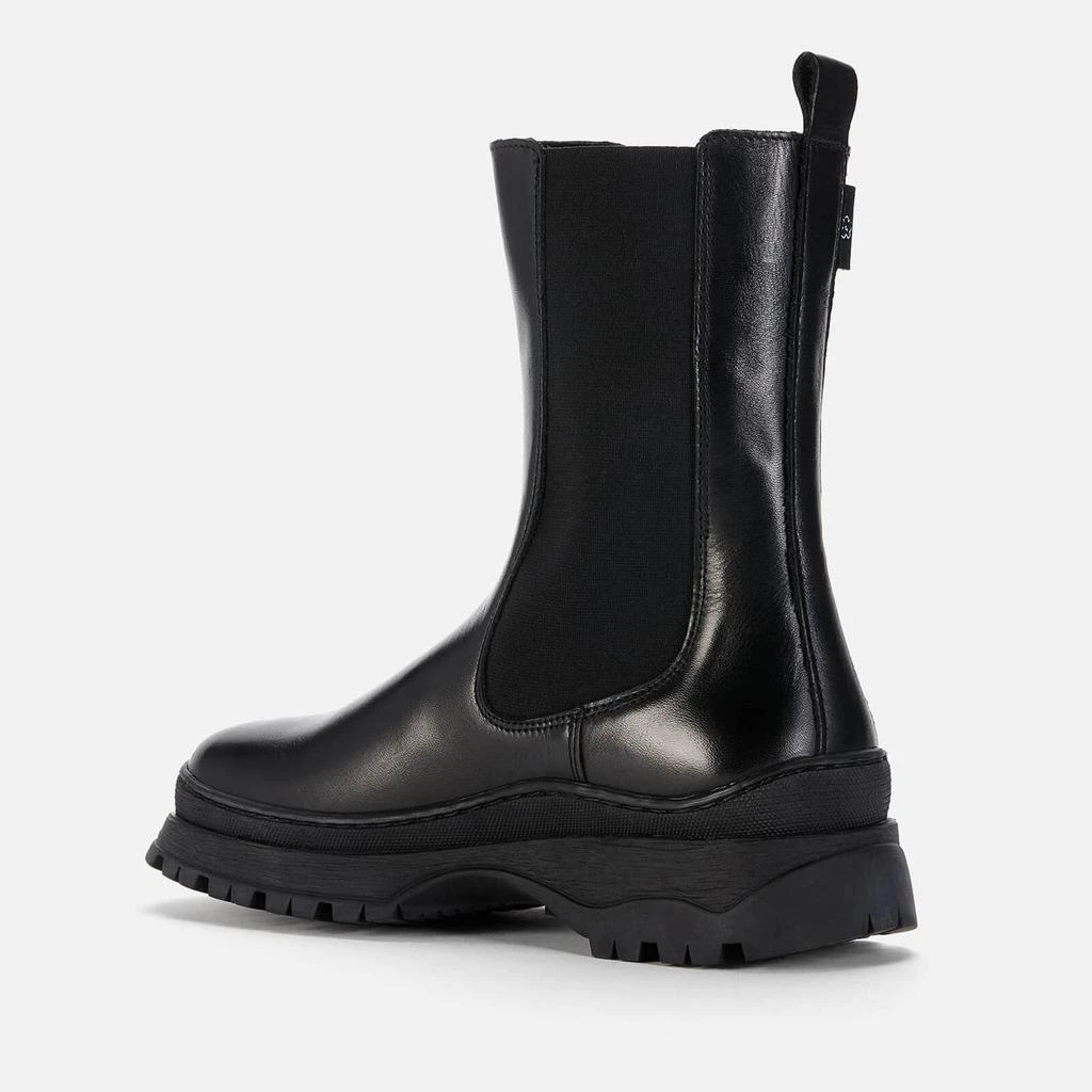 商品Ted Baker London|Ted Baker Women's Lilanna Leather Mid Calf Chelsea Boots - Black,价格¥807,第3张图片详细描述