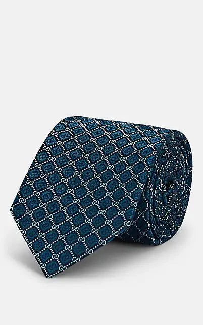 商品Gucci|GG-Pattern Silk Jacquard Necktie,价格¥1644,第1张图片