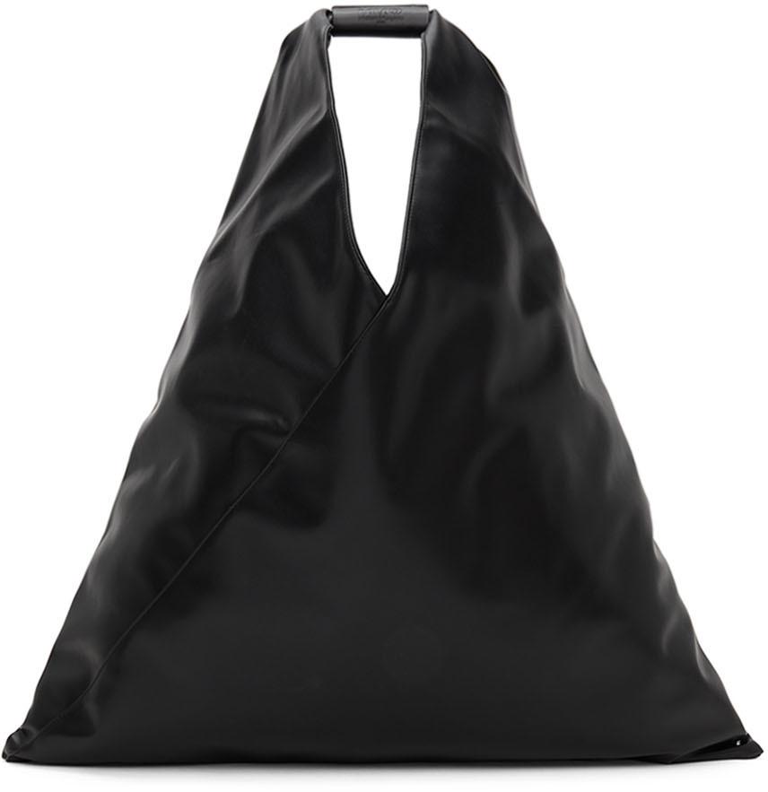 SSENSE Exclusive Black XXL Triangle Tote商品第1张图片规格展示