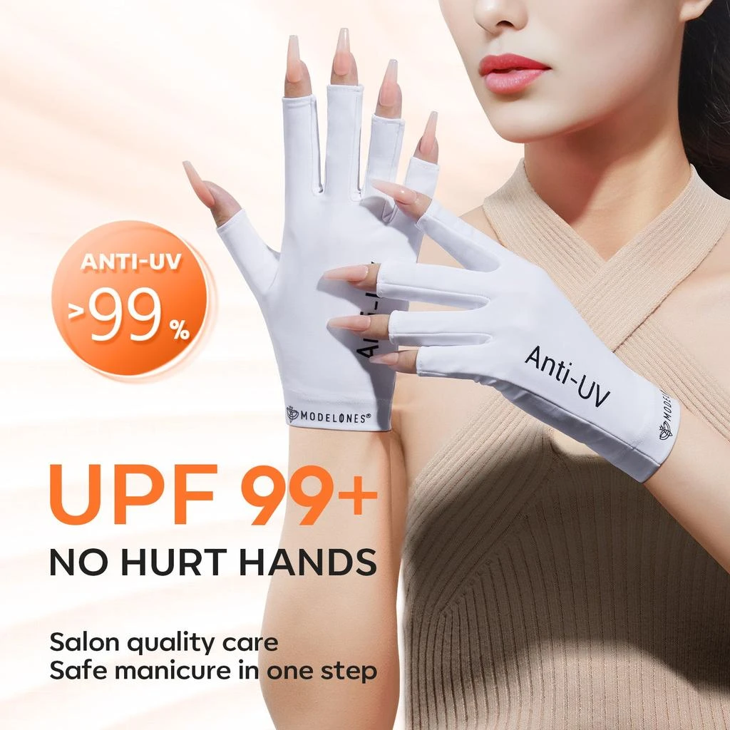 Anti-UV light Glove For Nails  Salon Professional UPF 99+ 商品