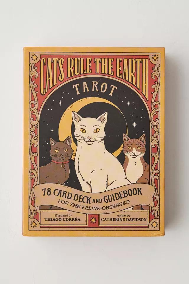 Cats Rule The Earth Tarot: 78-Card Deck And Guidebook For The Feline-Obsessed By Catherine Davidson商品第2张图片规格展示