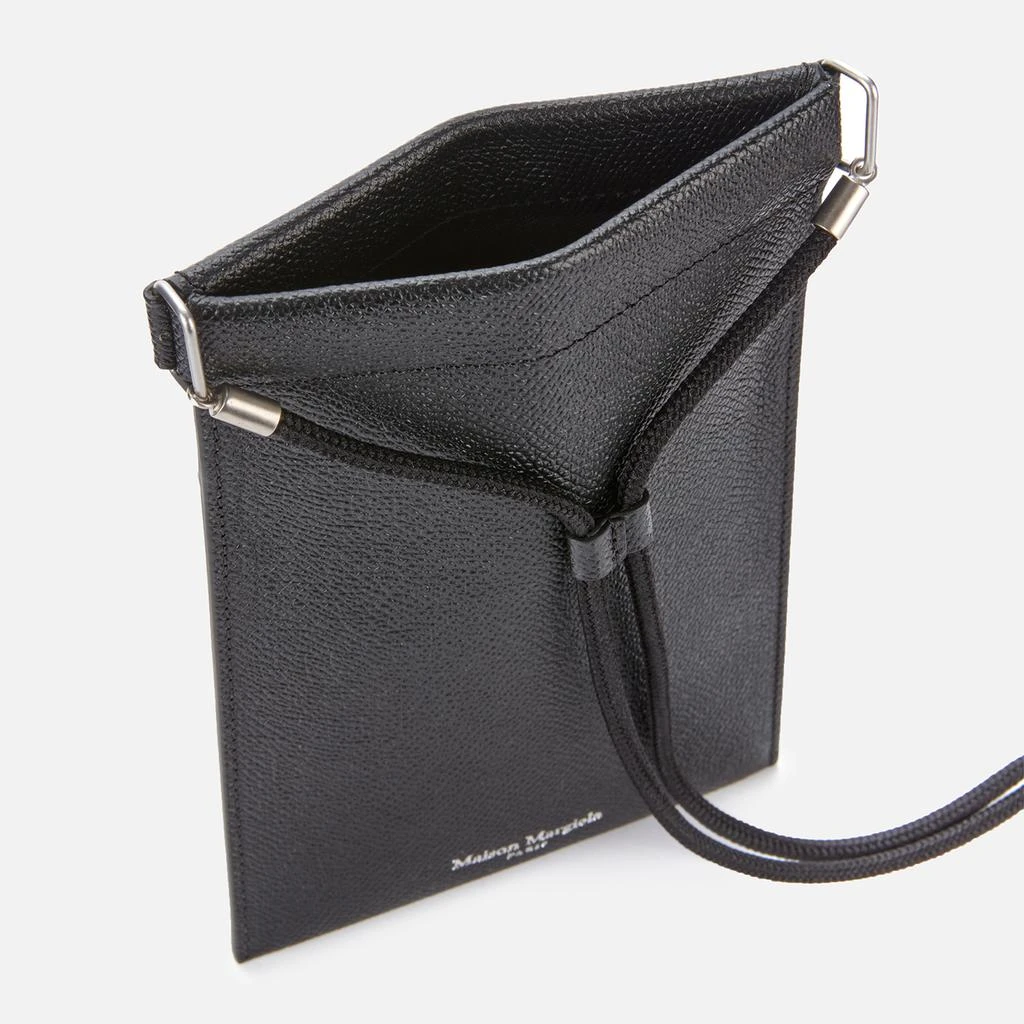 商品MAISON MARGIELA|Maison Margiela Men's Leather Hanging Phone Pouch,价格¥1942,第3张图片详细描述