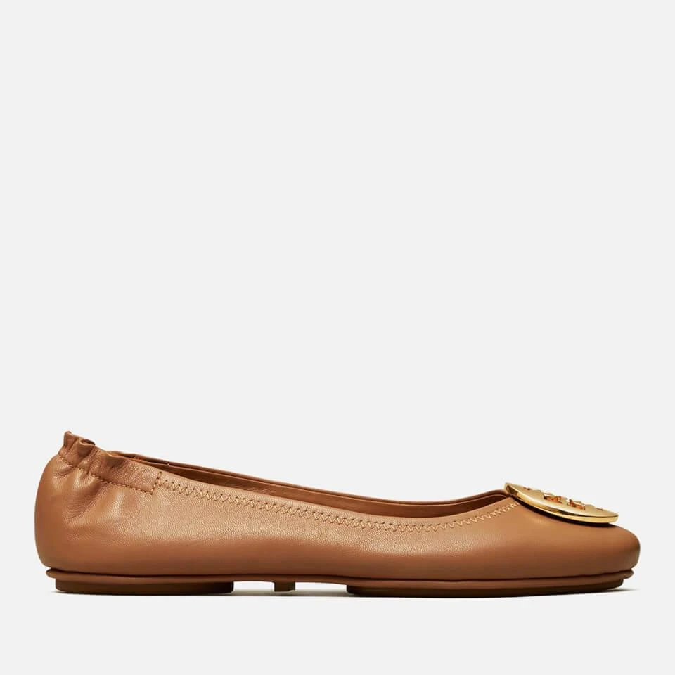 商品Tory Burch|TORY BURCH WOMEN'S MINNIE LEATHER BALLET FLATS,价格¥1523,第1张图片