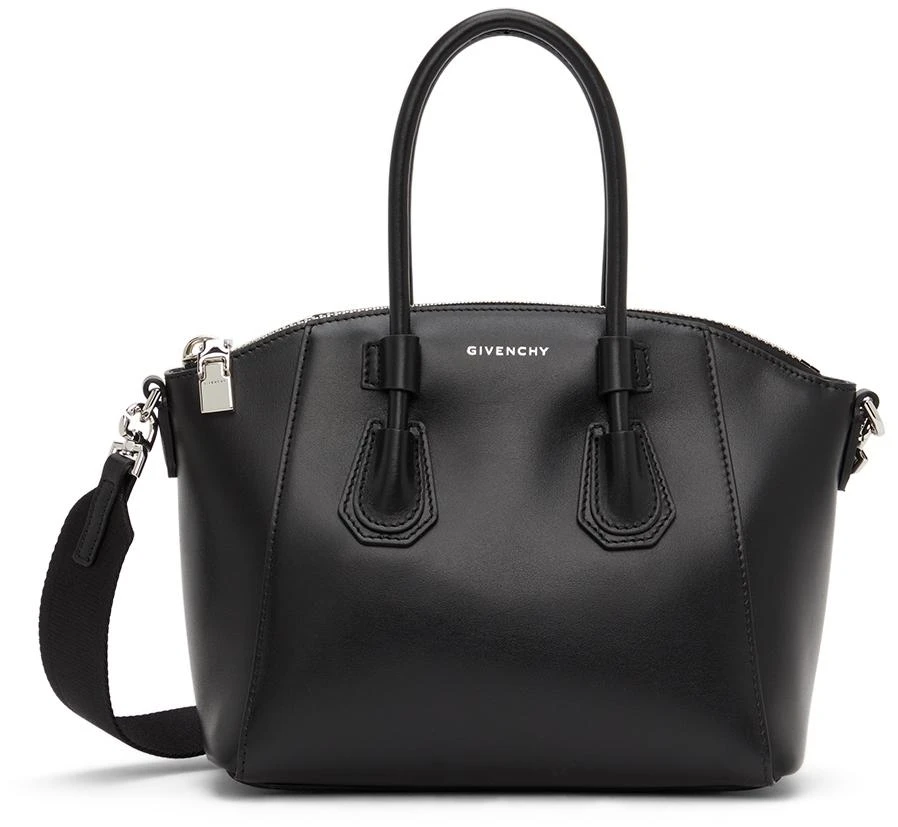 商品Givenchy|黑色迷你 Antigona 单肩包,价格¥17395,第1张图片
