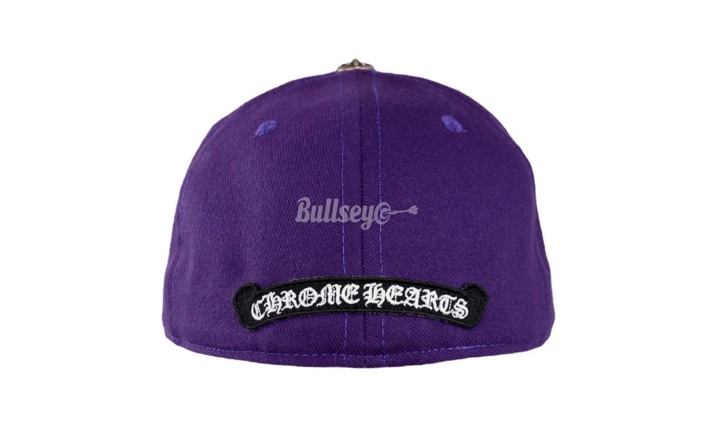 商品Chrome Hearts|Chrome Hearts Fitted Baseball Hat "Purple/Yellow",价格¥3327,第3张图片详细描述