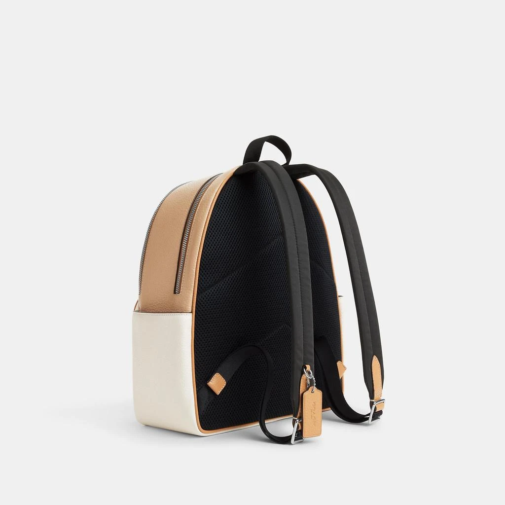 商品Coach|Coach Outlet Court Backpack In Colorblock,价格¥1425,第2张图片详细描述