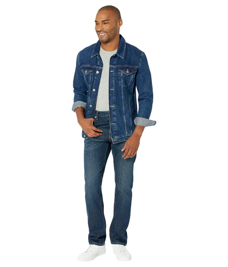 商品Calvin Klein|Slim Straight Jeans in Lucas Dark Indigo,价格¥451,第4张图片详细描述