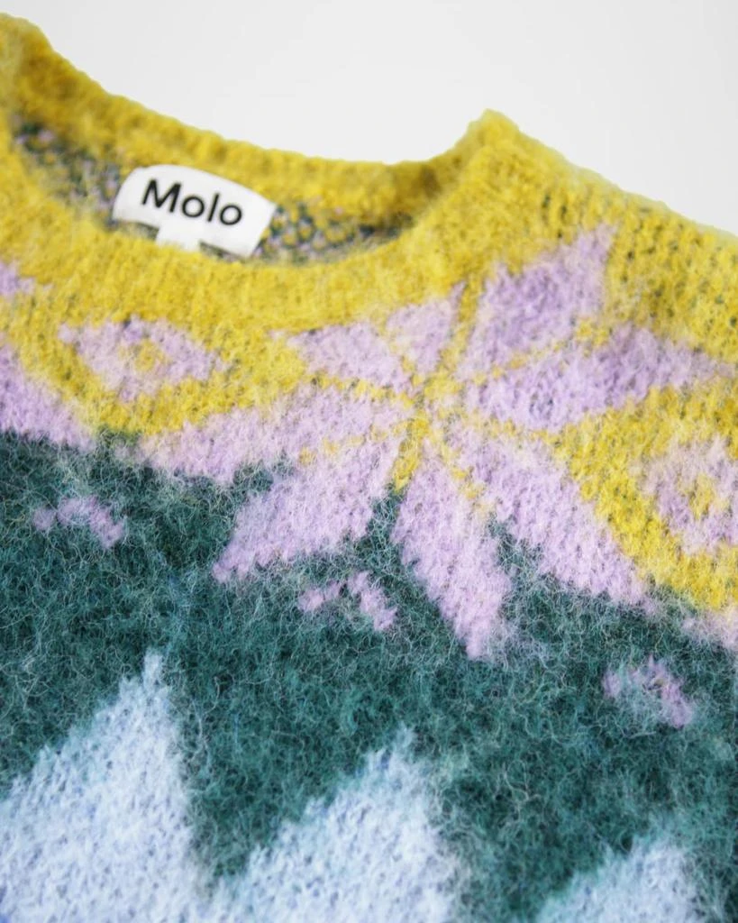 商品MOLO|Girl's Glenda Multicolor Wool-Blend Sweater, Size 7-12,价格¥690,第3张图片详细描述