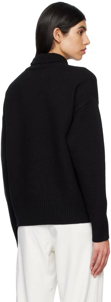 商品AMI|Black Ami de Cœur Turtleneck,价格¥2471,第3张图片详细描述