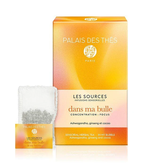 商品Palais des Thés|In My Bubble Herbal Tea Bags - Ashwagandha, Ginseng & Cocoa,价格¥149,第1张图片