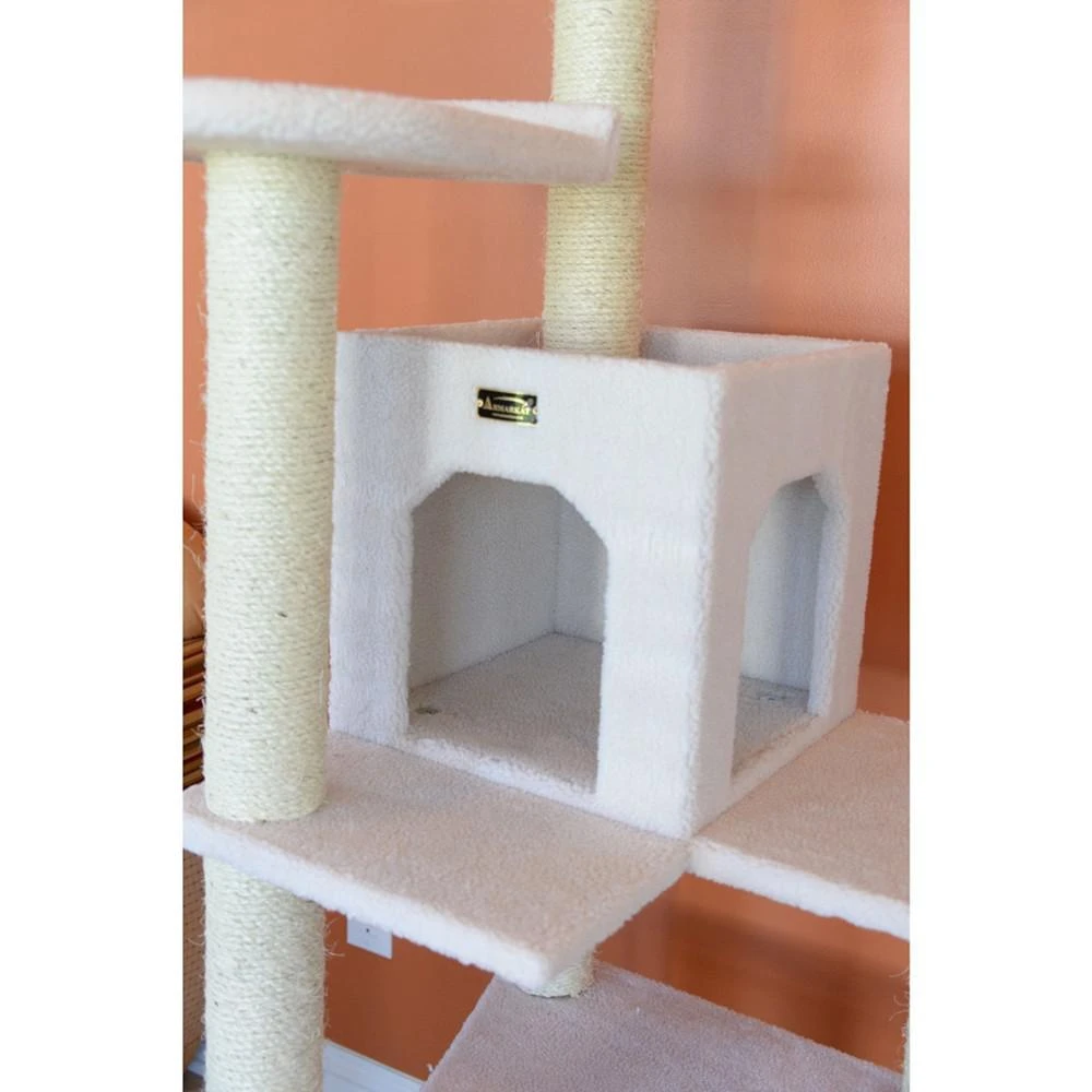 商品Macy's|Real Wood 6-Level Cat Tree, With Condo and Two Perches,价格¥1866,第4张图片详细描述