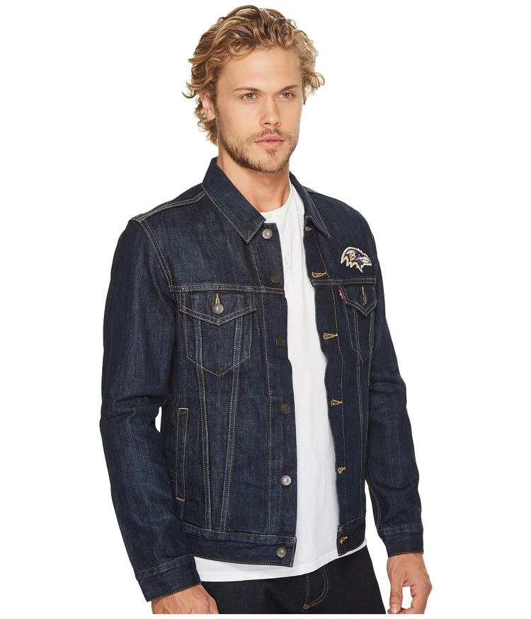 商品Levi's|Ravens Sports Denim Trucker,价格¥480,第4张图片详细描述