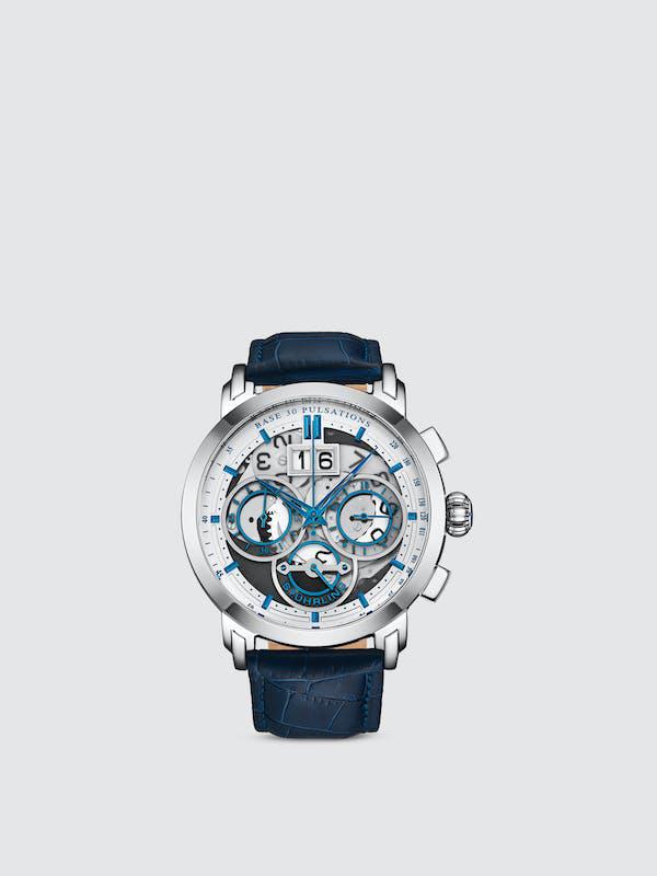 Imperia Quartz 47mm Silver (Blue)商品第1张图片规格展示