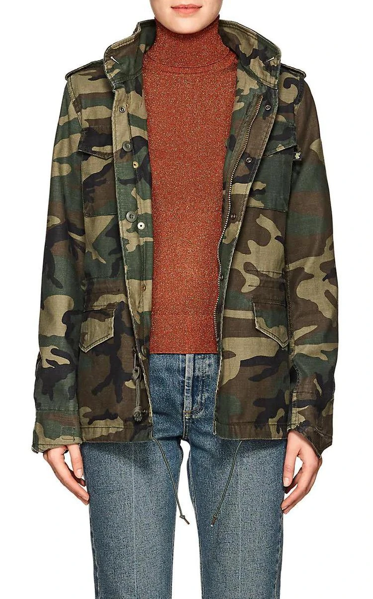 商品Alpha Industries|M-65 Defender Camouflage Cotton Field 夹克,价格¥775,第1张图片