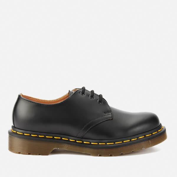 商品Dr. Martens|Dr. Martens 1461 Smooth Leather 3-Eye Shoes - Black,价格¥1141,第1张图片
