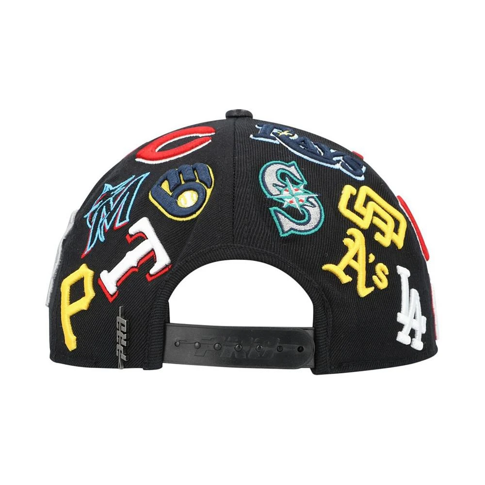 商品Pro Standard|Men's Black Mlb Pro League Wool Snapback Hat,价格¥311,第3张图片详细描述
