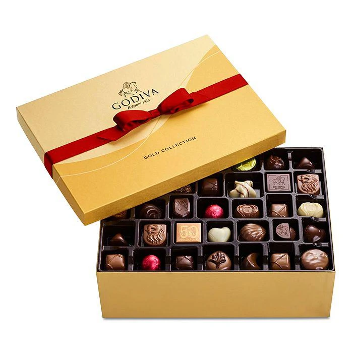 商品Godiva|Gold Collection 105-Piece Assortment Box,价格¥1229,第1张图片