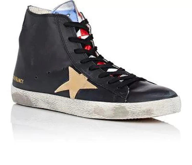 商品Golden Goose|Men's Francy Leather Sneakers,价格¥2521,第2张图片详细描述