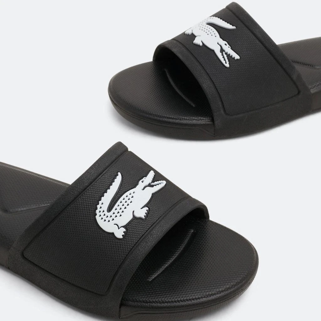 商品Lacoste|Black Logo Toddler Slides,价格¥231,第3张图片详细描述