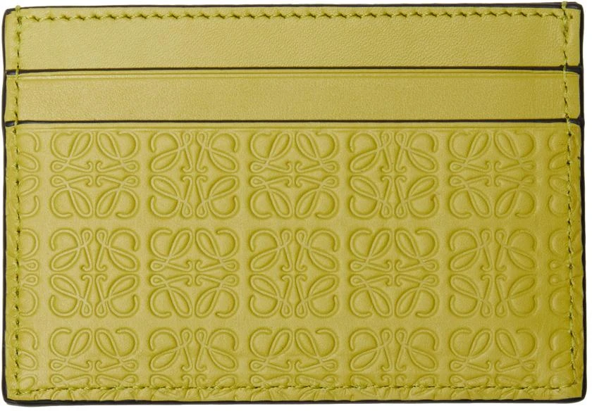 商品Loewe|Yellow Repeat Plain Card Holder,价格¥2016,第2张图片详细描述