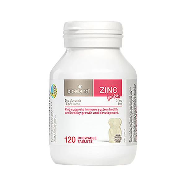 商品[国内直发] Bioisland|Bioisland补锌小熊咀嚼片120粒,价格¥106,第1张图片