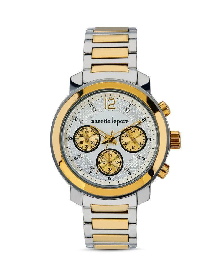 商品Nanette Lepore|Olivia Chronograph Watch, 39mm,价格¥1236,第1张图片