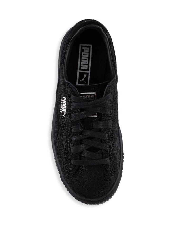 商品Puma|Basket Leather Platform Sneakers,价格¥276,第4张图片详细描述