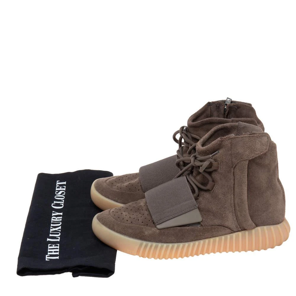 Yeezy x Adidas Brown Suede 750 High Top Sneakers Size 41 1/3 商品