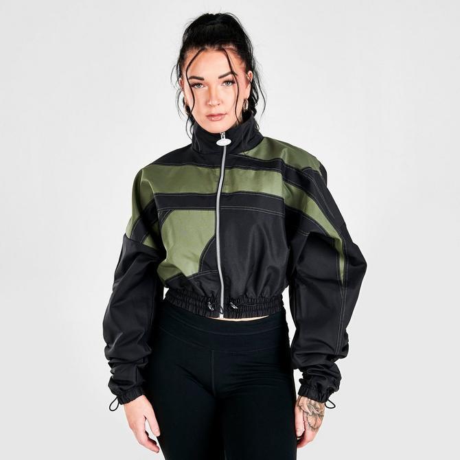 商品Reebok|Women's Reebok Cardi B Woven Satin Jacket,价格¥609,第5张图片详细描述