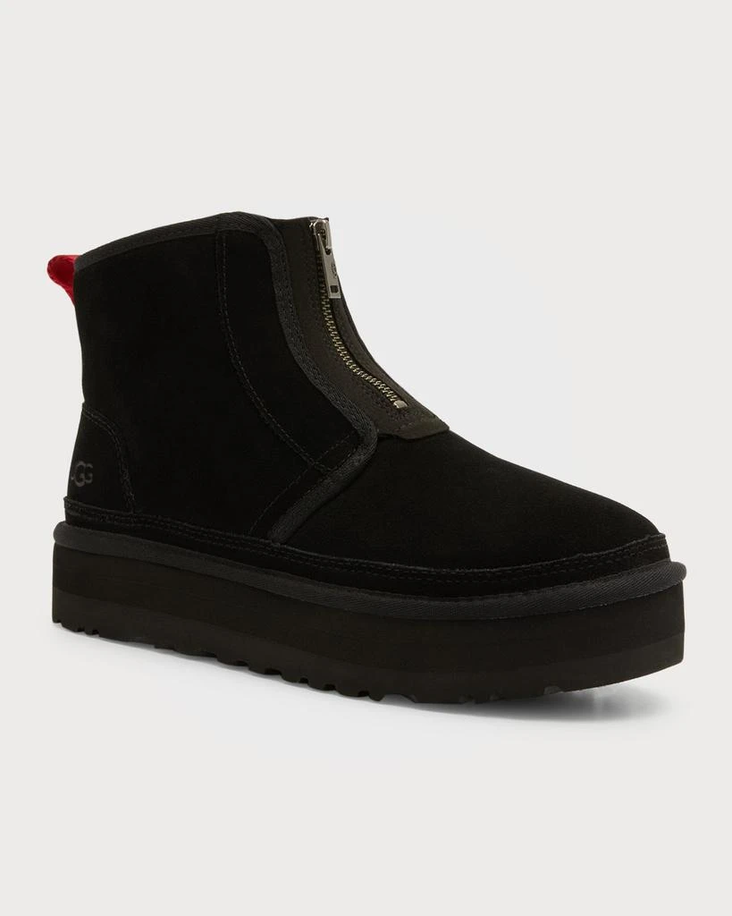 商品UGG|Neumel Zip Suede Booties,价格¥571,第3张图片详细描述