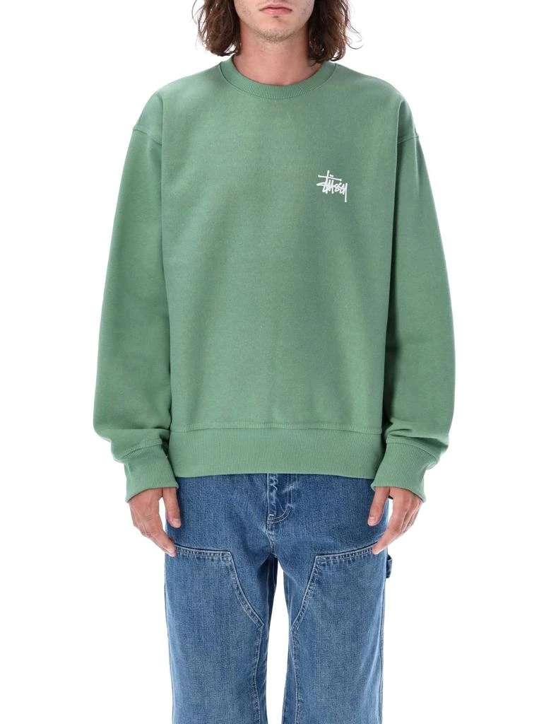 商品STUSSY|Stussy Basic Logo Crewneck,价格¥1012,第1张图片