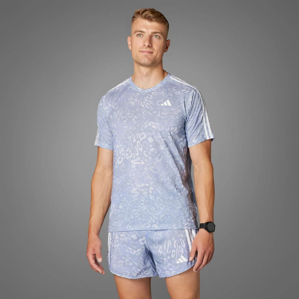 商品Adidas|Own The Run CLIMACOOL 3-Stripes Tee,价格¥350,第1张图片