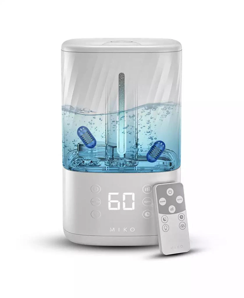 商品Miko|Ultrasonic Humidifier with Cool and Warm Mist,价格¥633,第2张图片详细描述